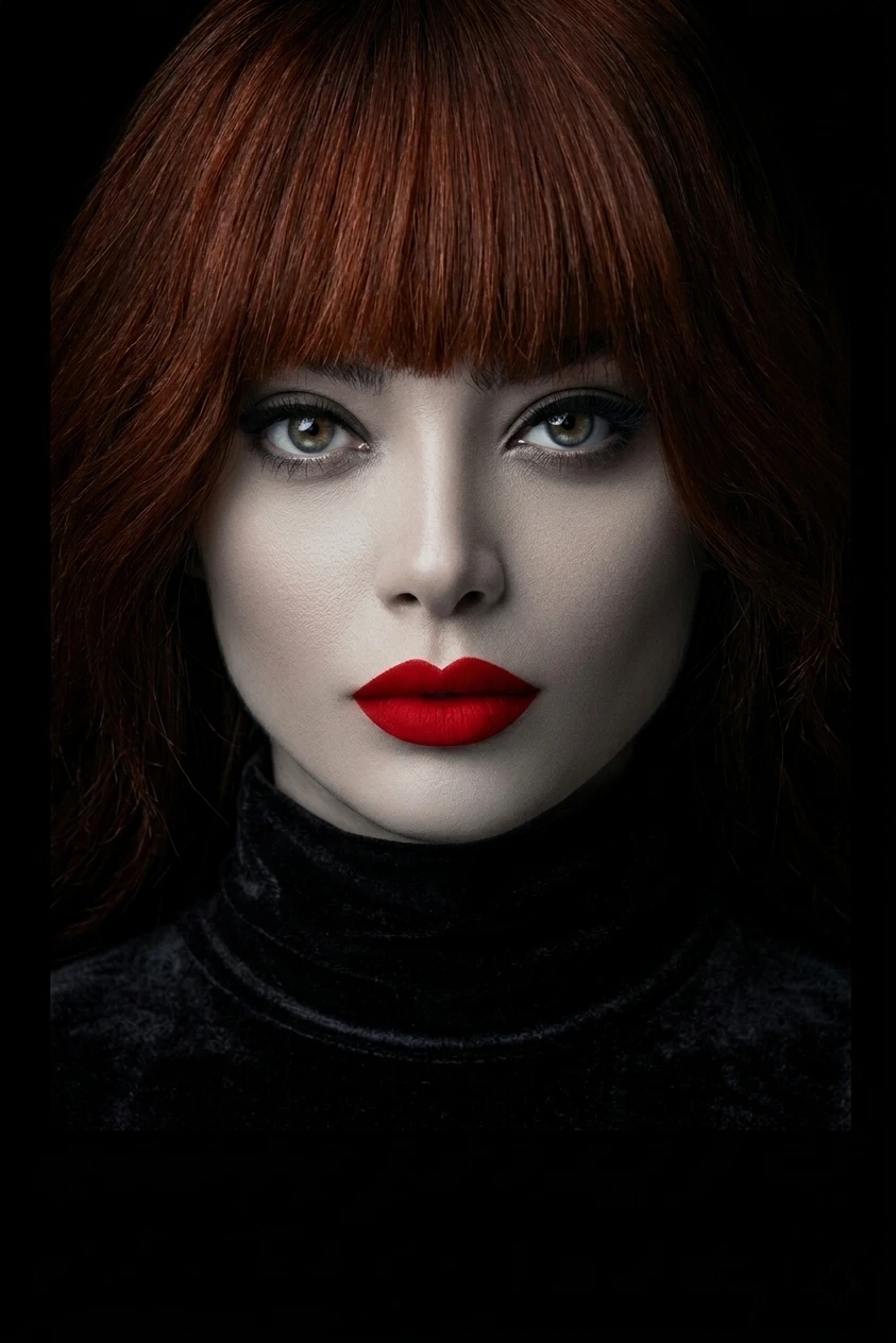 Dramatic Makeup Closeup